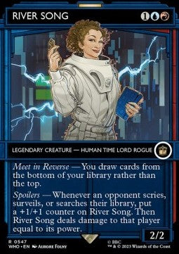 River Song (V.2)⁣ - Universes Beyond: Doctor Who: Extras⁣ (Rare)⁣ [547]
