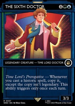 The Sixth Doctor (V.2)⁣ - Universes Beyond: Doctor Who: Extras⁣ (Rare)⁣ [557]