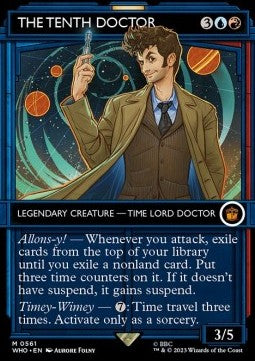 The Tenth Doctor (V.2)⁣ - Universes Beyond: Doctor Who: Extras⁣ (Mythic)⁣ [561]