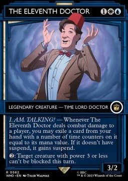 The Eleventh Doctor (V.2)⁣ - Universes Beyond: Doctor Who: Extras⁣ (Rare)⁣ [562]