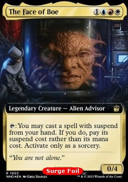 The Face of Boe (V.3)⁣ - Universes Beyond: Doctor Who: Extras⁣ (Rare)⁣ [1003]