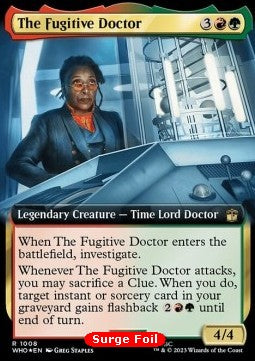 The Fugitive Doctor (V.4)⁣ - Universes Beyond: Doctor Who: Extras⁣ (Rare)⁣ [1008]