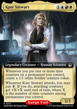 Kate Stewart (V.3)⁣ - Universes Beyond: Doctor Who: Extras⁣ (Rare)⁣ [1013]