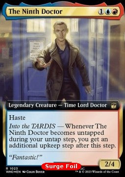 The Ninth Doctor (V.4)⁣ - Universes Beyond: Doctor Who: Extras⁣ (Rare)⁣ [1023]