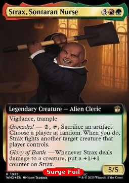 Strax, Sontaran Nurse (V.3)⁣ - Universes Beyond: Doctor Who: Extras⁣ (Rare)⁣ [1035]