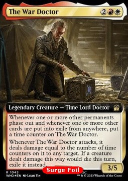 The War Doctor (V.4)⁣ - Universes Beyond: Doctor Who: Extras⁣ (Rare)⁣ [1043]