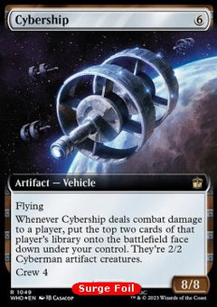 Cybership (V.3)⁣ - Universes Beyond: Doctor Who: Extras⁣ (Rare)⁣ [1049]