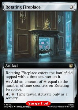 Rotating Fireplace (V.3)⁣ - Universes Beyond: Doctor Who: Extras⁣ (Rare)⁣ [1052]