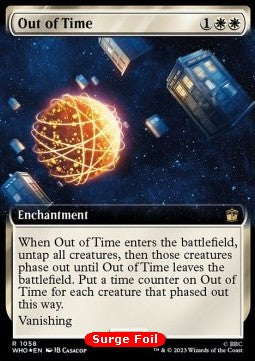 Out of Time (V.3)⁣ - Universes Beyond: Doctor Who: Extras⁣ (Rare)⁣ [1058]