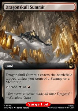Dragonskull Summit (V.3)⁣ - Universes Beyond: Doctor Who: Extras⁣ (Rare)⁣ [1081]