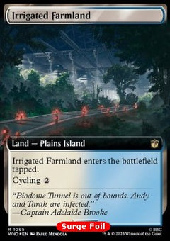 Irrigated Farmland (V.3)⁣ - Universes Beyond: Doctor Who: Extras⁣ (Rare)⁣ [1095]