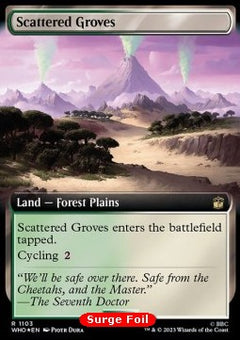 Scattered Groves (V.3)⁣ - Universes Beyond: Doctor Who: Extras⁣ (Rare)⁣ [1103]