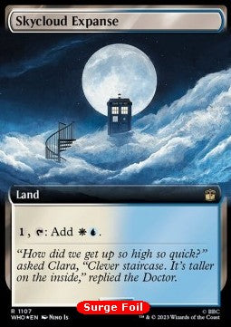 Skycloud Expanse (V.3)⁣ - Universes Beyond: Doctor Who: Extras⁣ (Rare)⁣ [1107]
