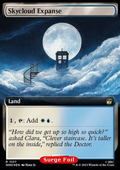 Skycloud Expanse (V.3)⁣ - Universes Beyond: Doctor Who: Extras⁣ (Rare)⁣ [1107]