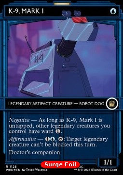 K-9, Mark I (V.5)⁣ - Universes Beyond: Doctor Who: Extras⁣ (Rare)⁣ [1128]