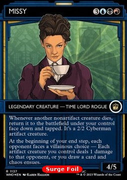 Missy (V.5)⁣ - Universes Beyond: Doctor Who: Extras⁣ (Rare)⁣ [1137]
