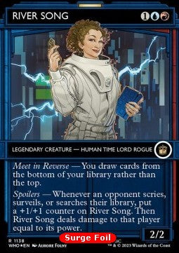 River Song (V.5)⁣ - Universes Beyond: Doctor Who: Extras⁣ (Rare)⁣ [1138]