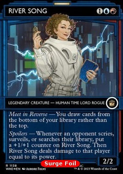 River Song (V.5)⁣ - Universes Beyond: Doctor Who: Extras⁣ (Rare)⁣ [1138]