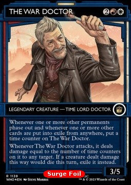 The War Doctor (V.5)⁣ - Universes Beyond: Doctor Who: Extras⁣ (Rare)⁣ [1139]