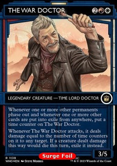 The War Doctor (V.5)⁣ - Universes Beyond: Doctor Who: Extras⁣ (Rare)⁣ [1139]