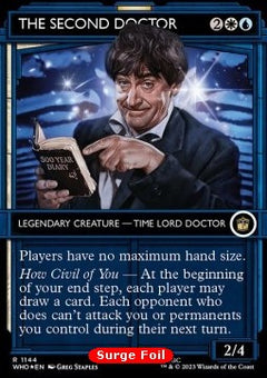 The Second Doctor (V.5)⁣ - Universes Beyond: Doctor Who: Extras⁣ (Rare)⁣ [1144]