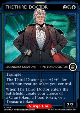The Third Doctor (V.5)⁣ - Universes Beyond: Doctor Who: Extras⁣ (Rare)⁣ [1145]