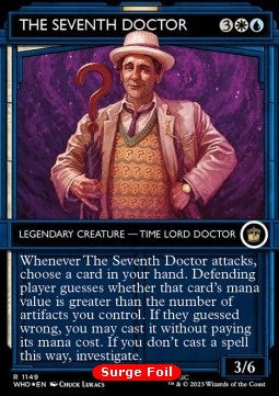 The Seventh Doctor (V.5)⁣ - Universes Beyond: Doctor Who: Extras⁣ (Rare)⁣ [1149]