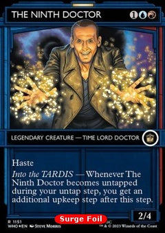 The Ninth Doctor (V.5)⁣ - Universes Beyond: Doctor Who: Extras⁣ (Rare)⁣ [1151]