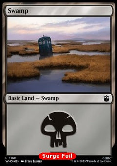 Swamp (V.1)⁣ - Universes Beyond: Doctor Who: Extras⁣ (Land)⁣ [1160]