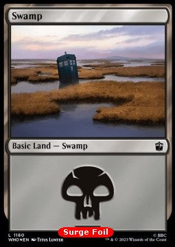 Swamp (V.1)⁣ - Universes Beyond: Doctor Who: Extras⁣ (Land)⁣ [1160]