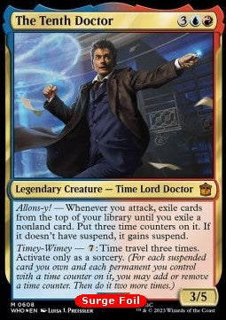 The Tenth Doctor (V.3)⁣ - Universes Beyond: Doctor Who: Extras⁣ (Mythic)⁣ [608]