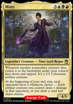 Missy (V.3)⁣ - Universes Beyond: Doctor Who: Extras⁣ (Rare)⁣ [613]