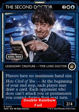 The Second Doctor (V.6)⁣ - Universes Beyond: Doctor Who: Extras⁣ (Rare)⁣ [553]