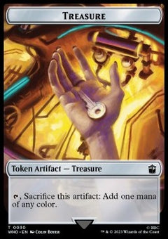 Treasure Token (V.3)⁣ - Universes Beyond: Doctor Who: Extras⁣ (Token)⁣ [T30]