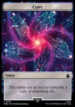 Copy Token // Soldier Token (W 1/1)⁣ - Universes Beyond: Doctor Who: Extras⁣ (Token)⁣ [T 1/8]