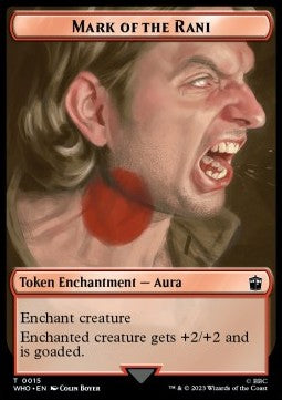 Alien Angel Token (A 2/2) // Mark of the Rani Token (V.1)⁣ - Universes Beyond: Doctor Who: Extras⁣ (Token)⁣ [T 11/15]