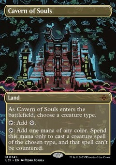 Cavern of Souls (V.1)⁣ - The Lost Caverns of Ixalan: Extras⁣ (Mythic)⁣ [345]