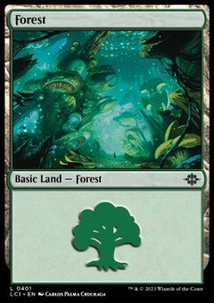 Forest (V.1)⁣ - The Lost Caverns of Ixalan: Extras⁣ (Land)⁣ [401]
