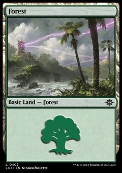 Forest (V.2)⁣ - The Lost Caverns of Ixalan: Extras⁣ (Land)⁣ [402]