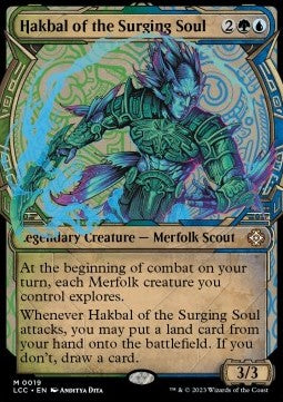 Hakbal of the Surging Soul (V.1)⁣ - Commander: The Lost Caverns of Ixalan: Extras⁣ (Mythic)⁣ [19]