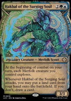 Hakbal of the Surging Soul (V.1)⁣ - Commander: The Lost Caverns of Ixalan: Extras⁣ (Mythic)⁣ [19]