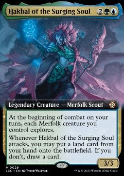Hakbal of the Surging Soul (V.2)⁣ - Commander: The Lost Caverns of Ixalan: Extras⁣ (Mythic)⁣ [29]
