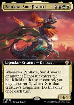Pantlaza, Sun-Favored (V.2)⁣ - Commander: The Lost Caverns of Ixalan: Extras⁣ (Mythic)⁣ [30]