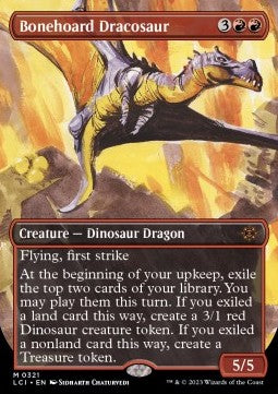 Bonehoard Dracosaur⁣ - The Lost Caverns of Ixalan: Extras⁣ (Mythic)⁣ [321]