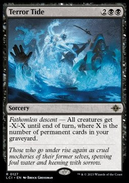 Terror Tide⁣ - The Lost Caverns of Ixalan⁣ (Rare)⁣ [127]