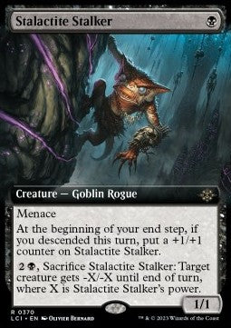 Stalactite Stalker⁣ - The Lost Caverns of Ixalan: Extras⁣ (Rare)⁣ [370]