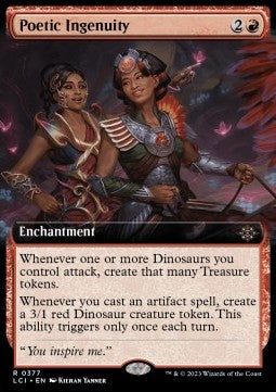 Poetic Ingenuity⁣ - The Lost Caverns of Ixalan: Extras⁣ (Rare)⁣ [377]