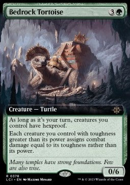 Bedrock Tortoise⁣ - The Lost Caverns of Ixalan: Extras⁣ (Rare)⁣ [378]