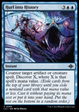 Hurl into History⁣ - The Lost Caverns of Ixalan⁣ (Uncommon)⁣ [59]
