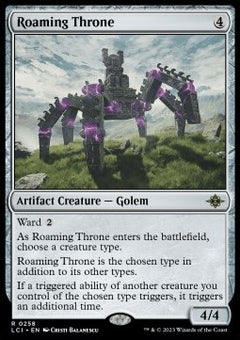 Roaming Throne⁣ - The Lost Caverns of Ixalan⁣ (Rare)⁣ [258]